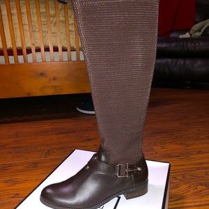 Alex Marie brown rider boot